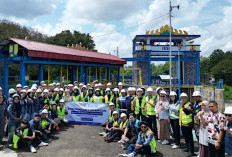 Mahasiswa Teknik Sipil Universitas Teknokrat Indonesia Bedah Sistem Irigasi Bendung Argoguruh