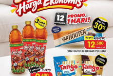 Promo Superindo Hari Ini, Diskon Cokelat Van Houten 30 Persen Hingga Paket Hemat Teh Pucuk Harum
