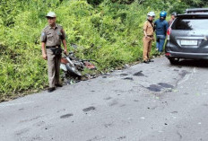 Mobil Camat Sukau Terlibat Lakalantas di Bandarbaru, Pengendara Motor Meninggal