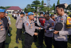 Pastikan Profesionalisme, Bidpropam Polda Lampung Sidak Disiplin Personel Polres Lampura