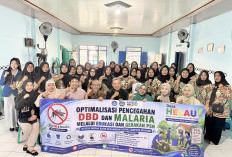 Dosen FK Unila Optimalisasi Pencegahan DBD dan Malaria Lewat Edukasi serta Gerakan PSN di Lamsel