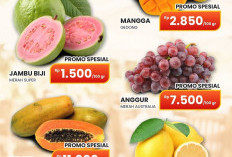 Update Harga Buah Segar di Chandra Superstore Lampung, Ada Promo Jambu Biji Merah hingga Anggur Australia