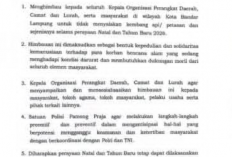 Wujud Empati untuk Korban Bencana, Wali Kota Bandar Lampung Larang Kembang Api Saat Perayaan Tahun Baru 2026
