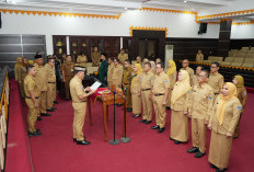 Resmi Dilantik, Pemkot Metro Rotasi 18 Pejabat Eselon II
