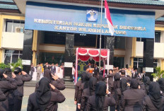 Peringati Hari Pengayoman Ke-81, Kanwil Kemenkum Lampung Terapkan Budaya Kerja 'PASTI Ada Solusi'