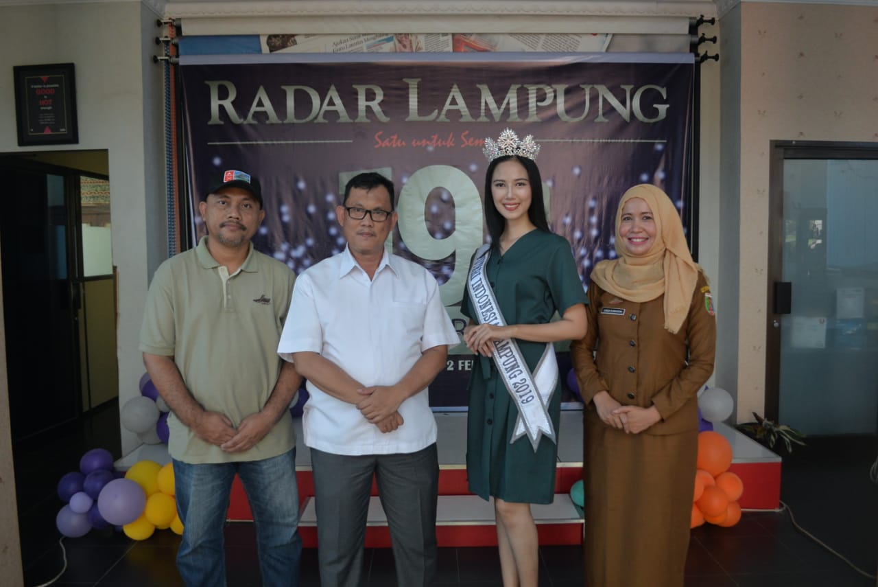 Pemilihan Putri Indonesia, Erika Minta Dukungan Radar Lampung