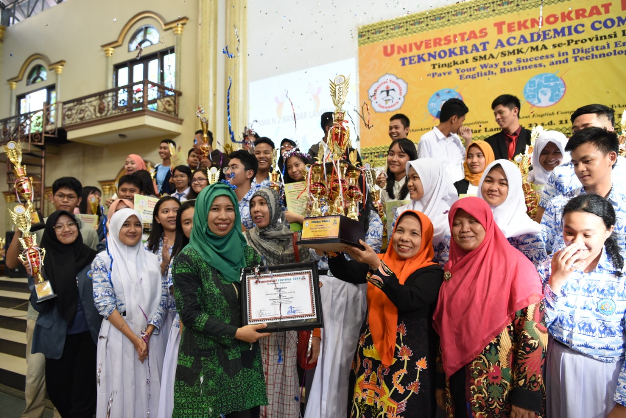 Dua Sekolah jadi Juara Umum Teknokrat Academic Competition 2019