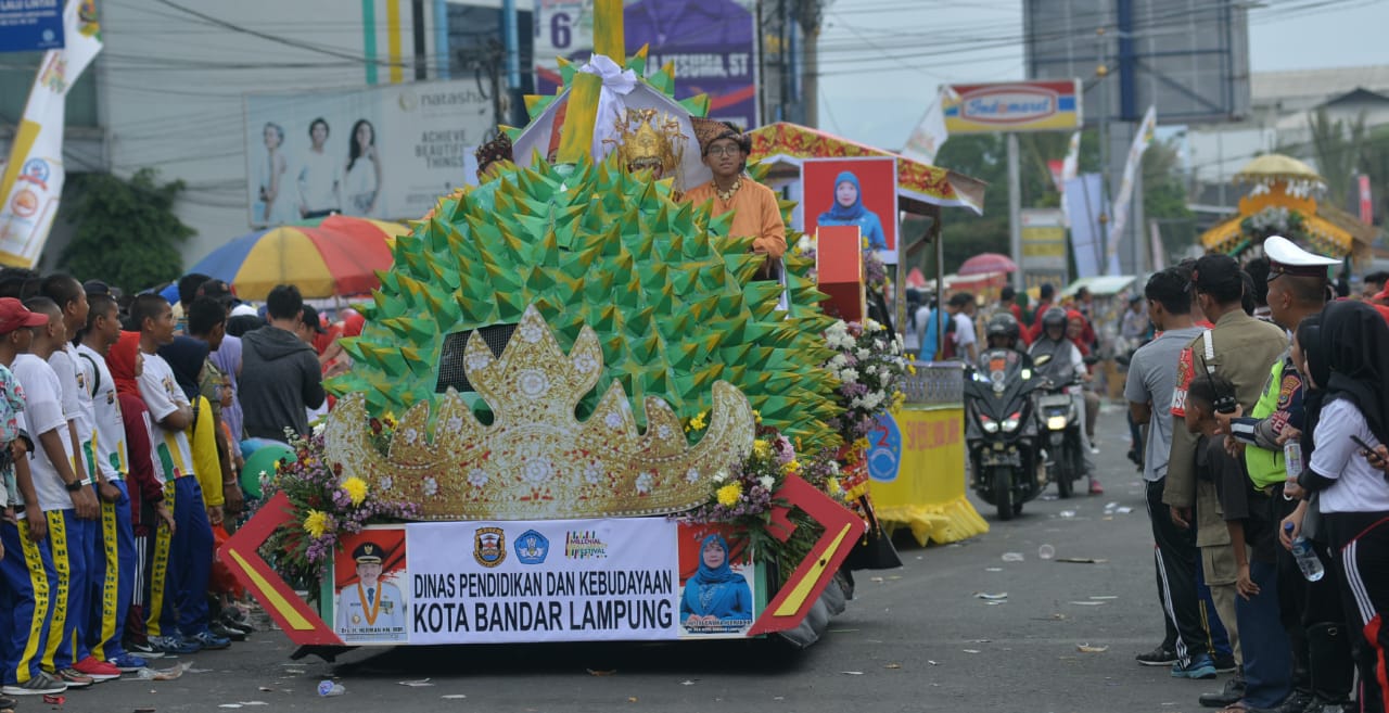 MRSF, Disdikbud Turunkan 40 Kendaraan Hias