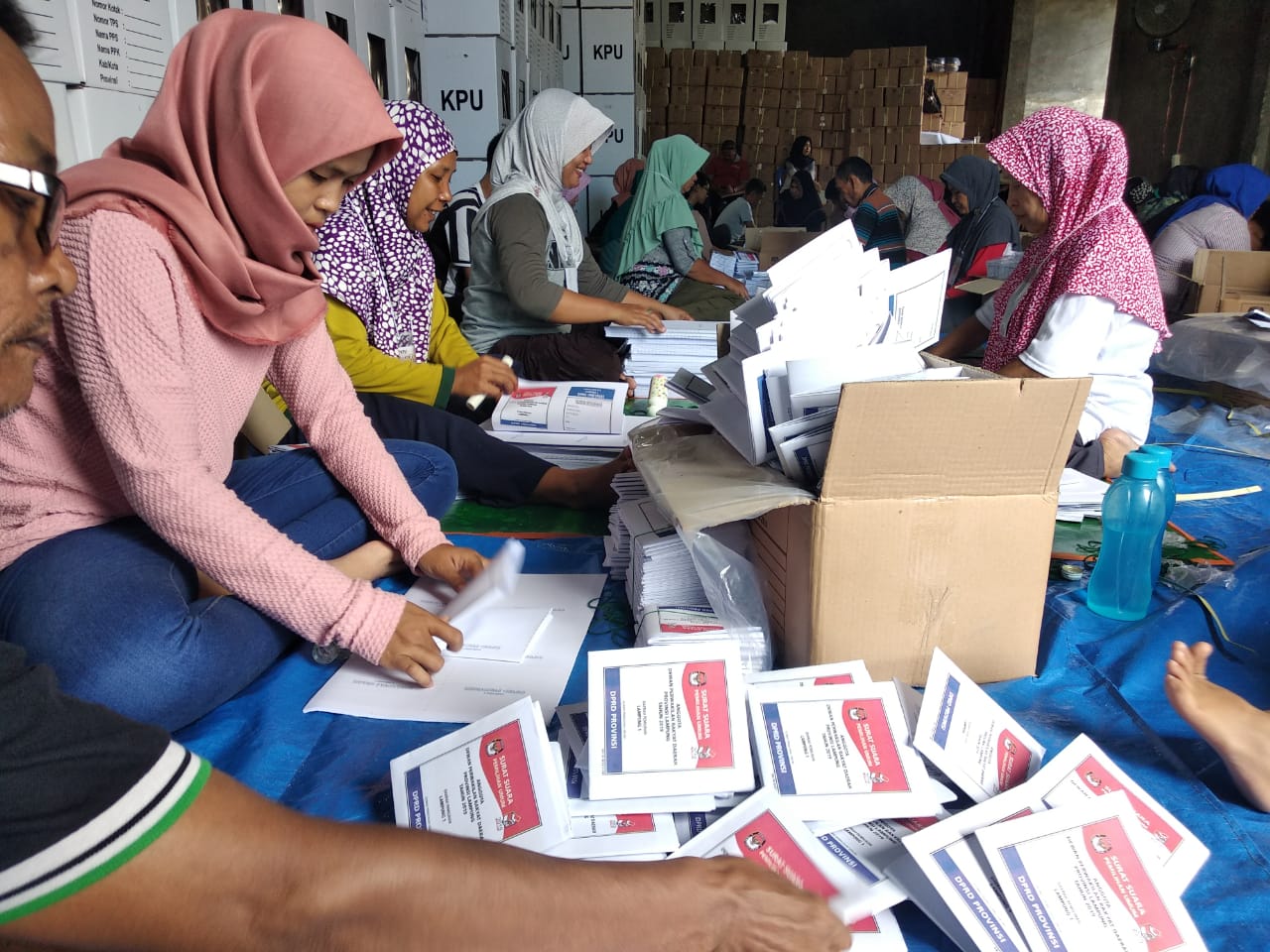 KPU Lampung: Kelebihan Surat Suara Belum Finalisasi