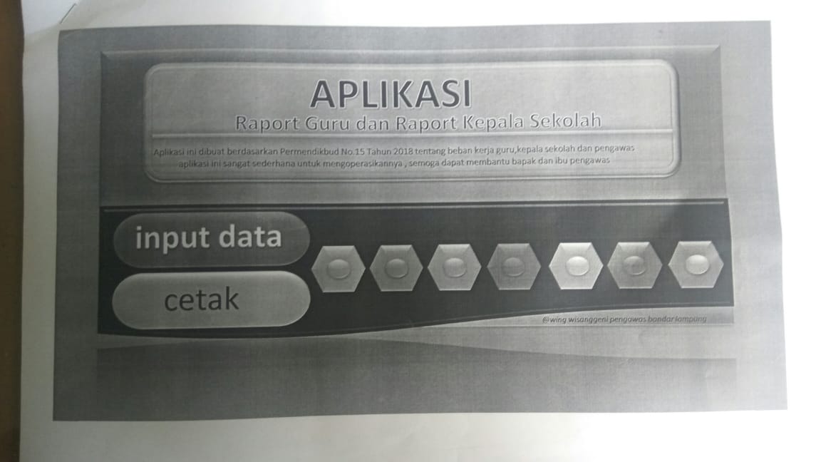 Begini Konsep Penilaian Aplikasi Rapor Guru dan Kepala Sekolah