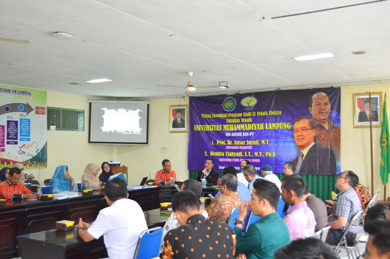 BAN-PT Reakreditasi Program S1 Teknik Elektro UM Lampung