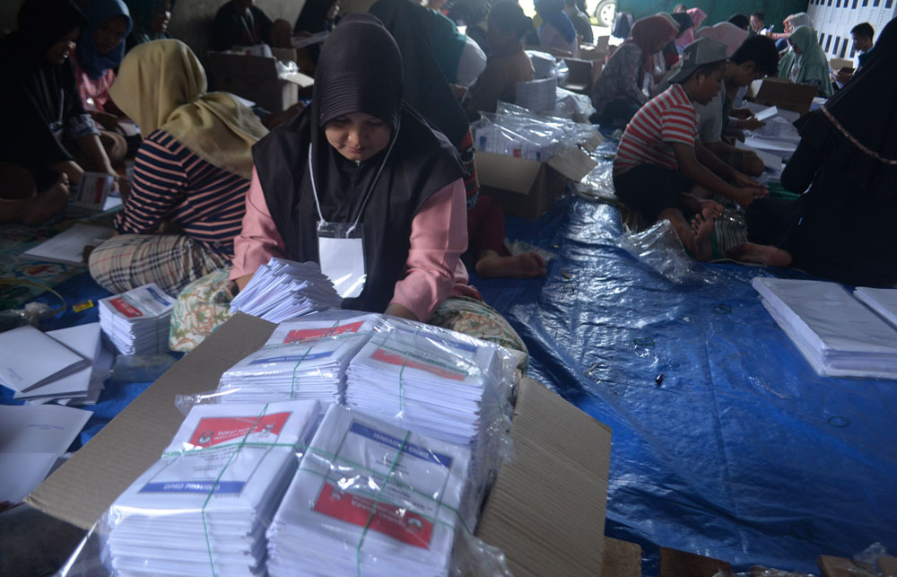 Sudah 83.122 Surat Suara Rusak dan Kurang di Lampung