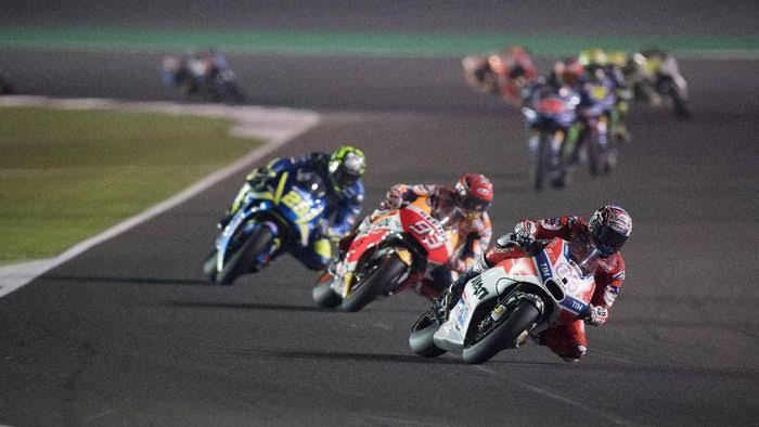 Hasil MotoGP Qatar 2019: Dovizioso Ungguli Marquez