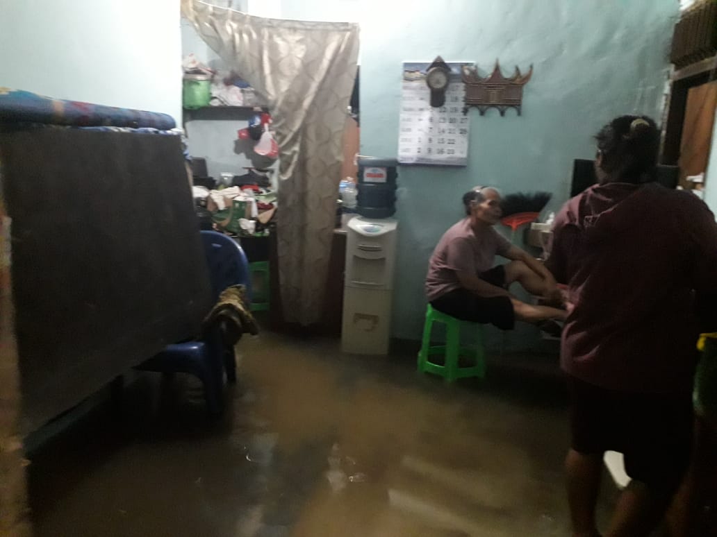 Lagi, Banjir Masuk Rumah Warga