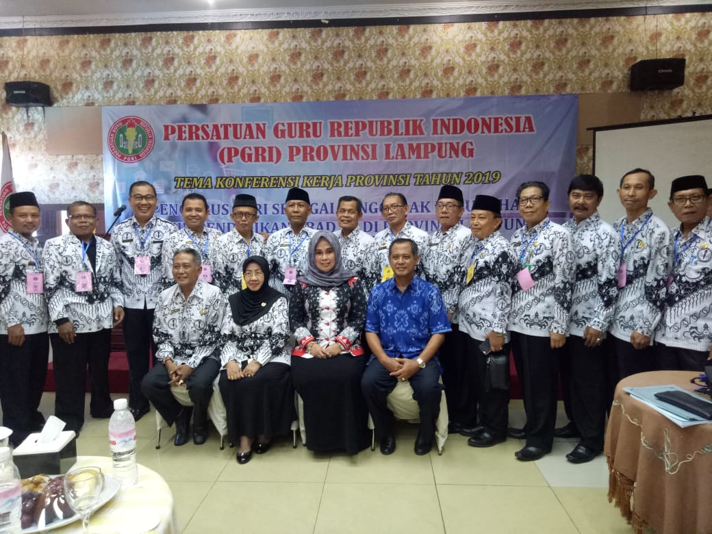 PGRI Lampung Didorong sebagai Penggerak Perubahan Abad ke-21