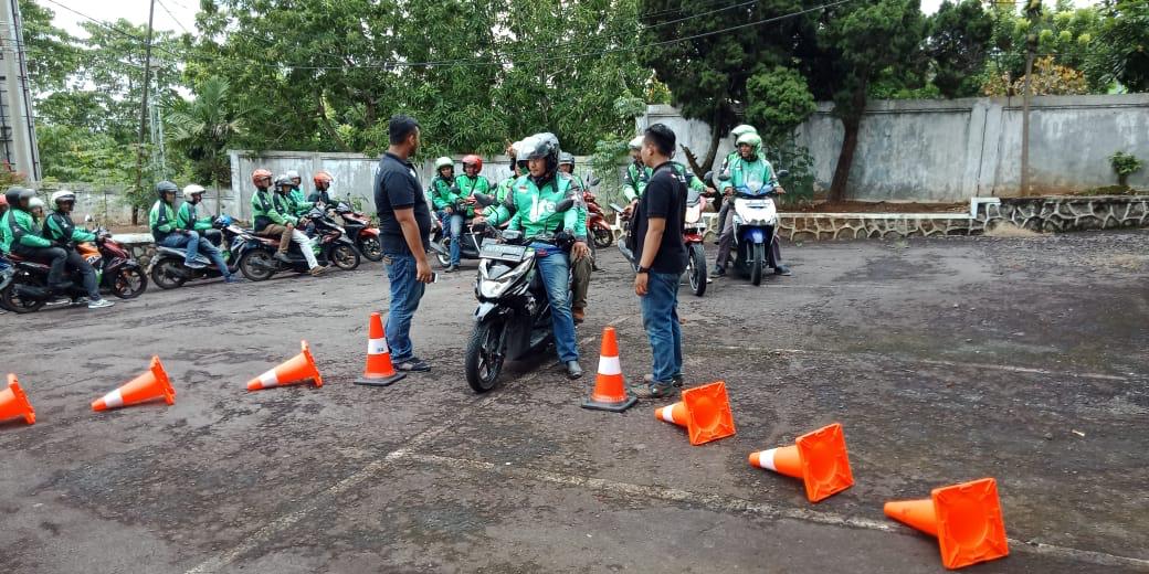 Mitra GOJEK Lampung Ikuti  Safety Riding Training