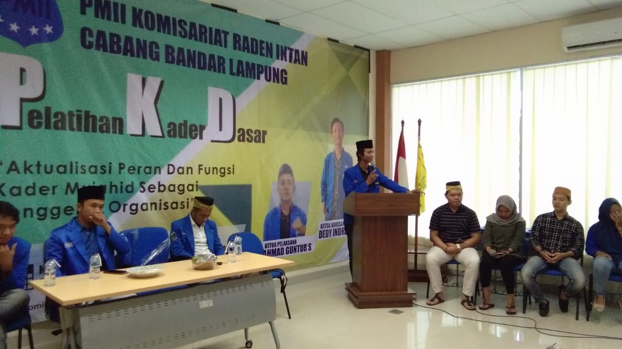 PMII Lampung Latih Kader Dasar