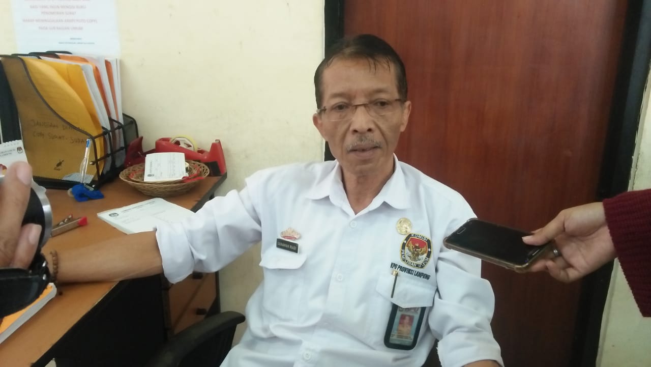 Besaran Santunan Ditetapkan, KPU Lampung Tunggu Arahan Pusat