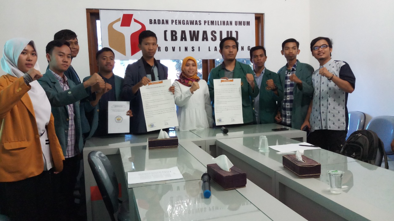 Aliansi BEM Lampung Ajak Bawaslu Ciptakan Pemilu Cerdas dan Berintegritas