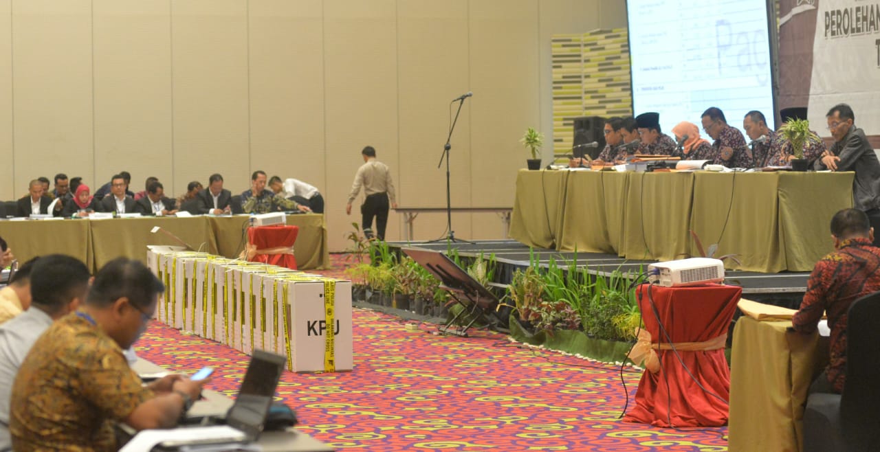 Soal Pergeseran Suara Mencuat di Pleno KPU Lampung