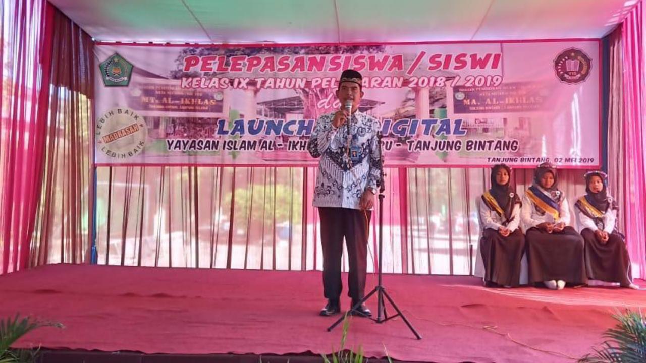 MTs Al Ikhlas Tanjungbintang Bangun Ekosistem Digital  