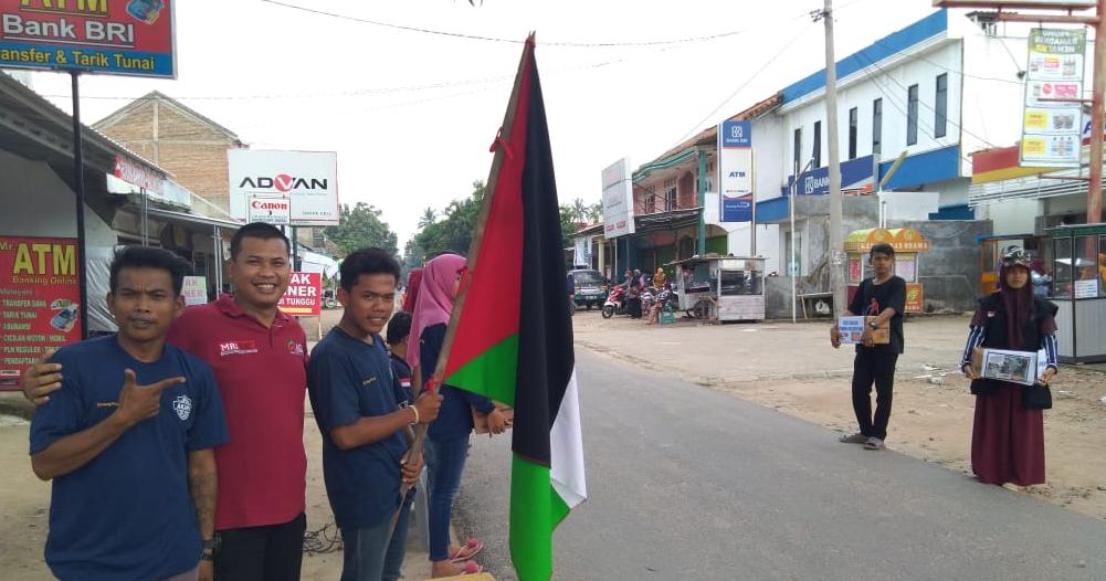 Tonton Video Terkini Palestina, Pemuda Waysulan Lamsel Galang Dana