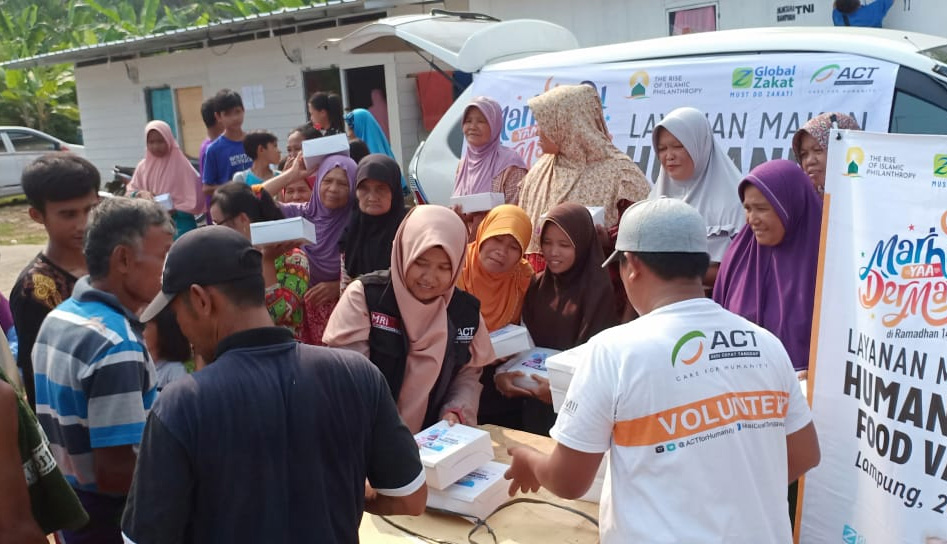 ACT Lampung Salurkan Bantuan untuk Korban Tsunami