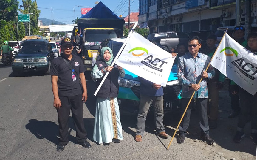 ACT Lepas Logistik untuk Korban Banjir di Bengkulu