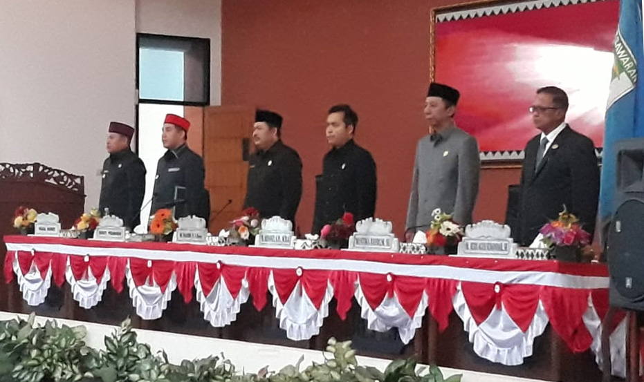 Dewan Beri Catatan untuk LKPj. Bupati Pesawaran 2018