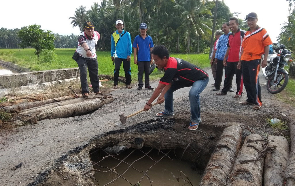 Gorong-gorong di Semaka Diperbaiki Juni