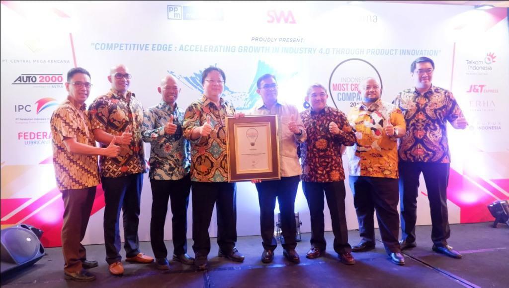 Auto2000 Raih Penghargaan Indonesia Most Creative Companies 2019