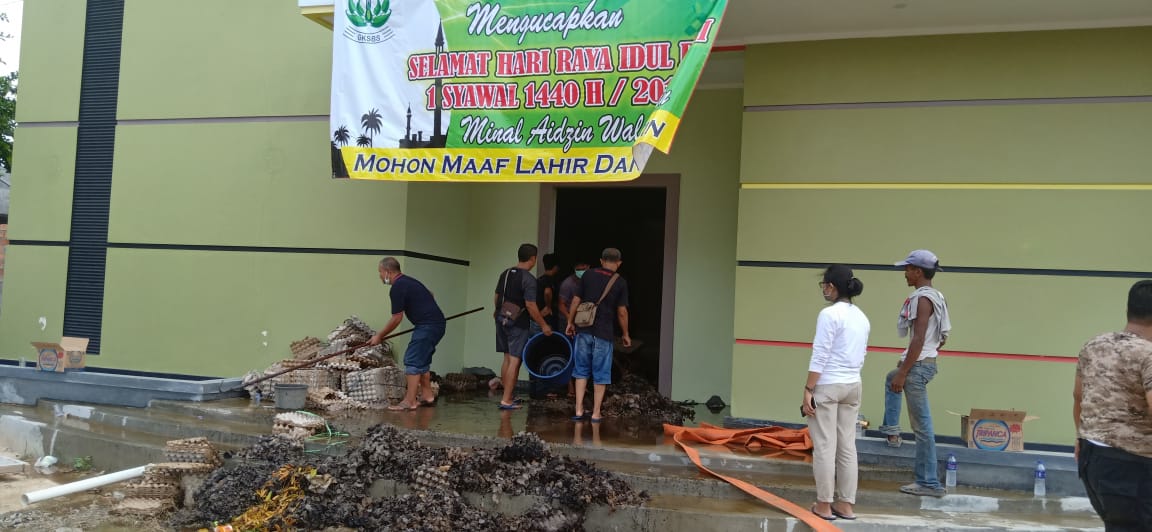 Polisi Telusuri Penyebab Terbakarnya Gedung GKSBS Seputihjaya