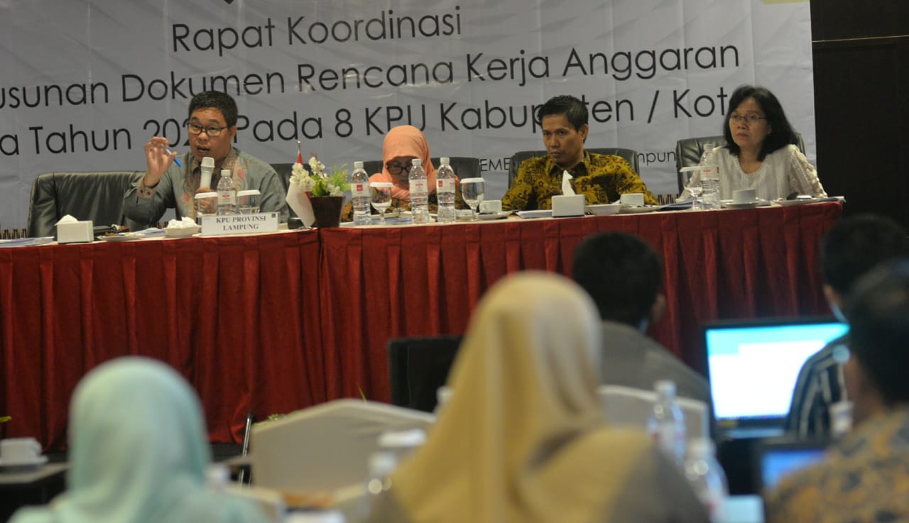 Rincian Usulan Anggaran Delapan Pilkada di Lampung