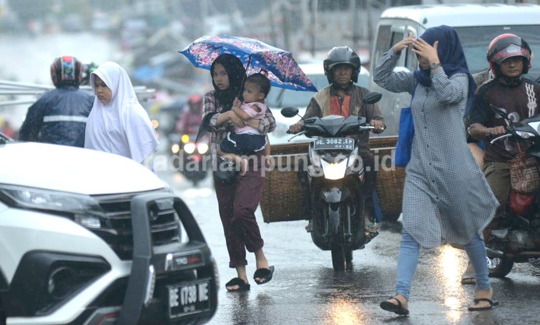 Lampung Masih Berpotensi Hujan Lebat