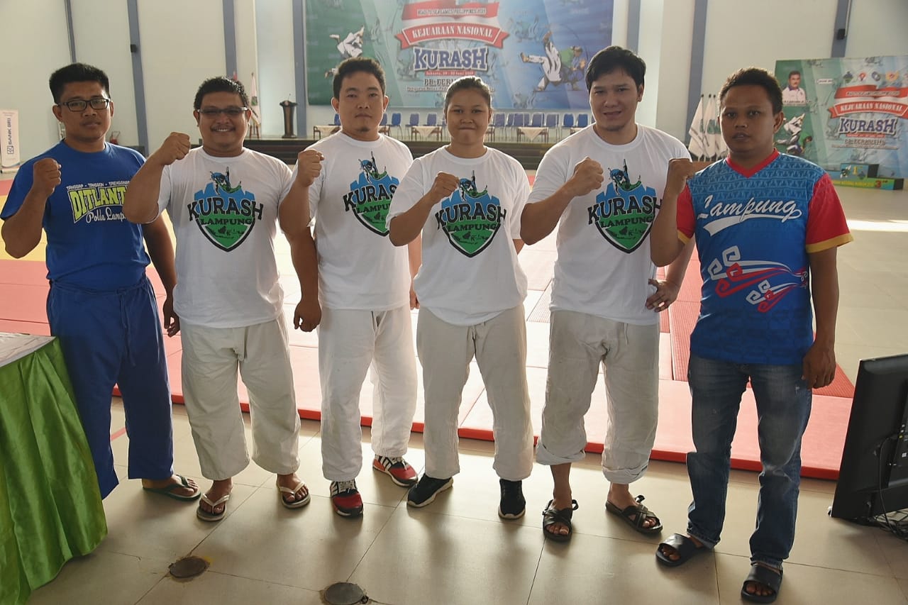 Kurash Lampung Peringkat 2 Kejurnas