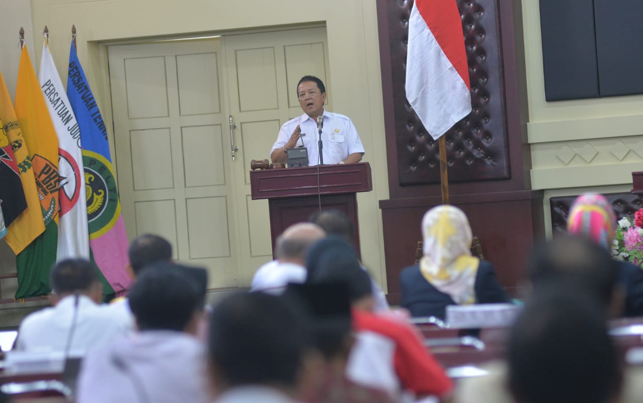 Gubernur Arinal Janji Penuhi Syarat Presiden Jokowi Bangun Sport Center