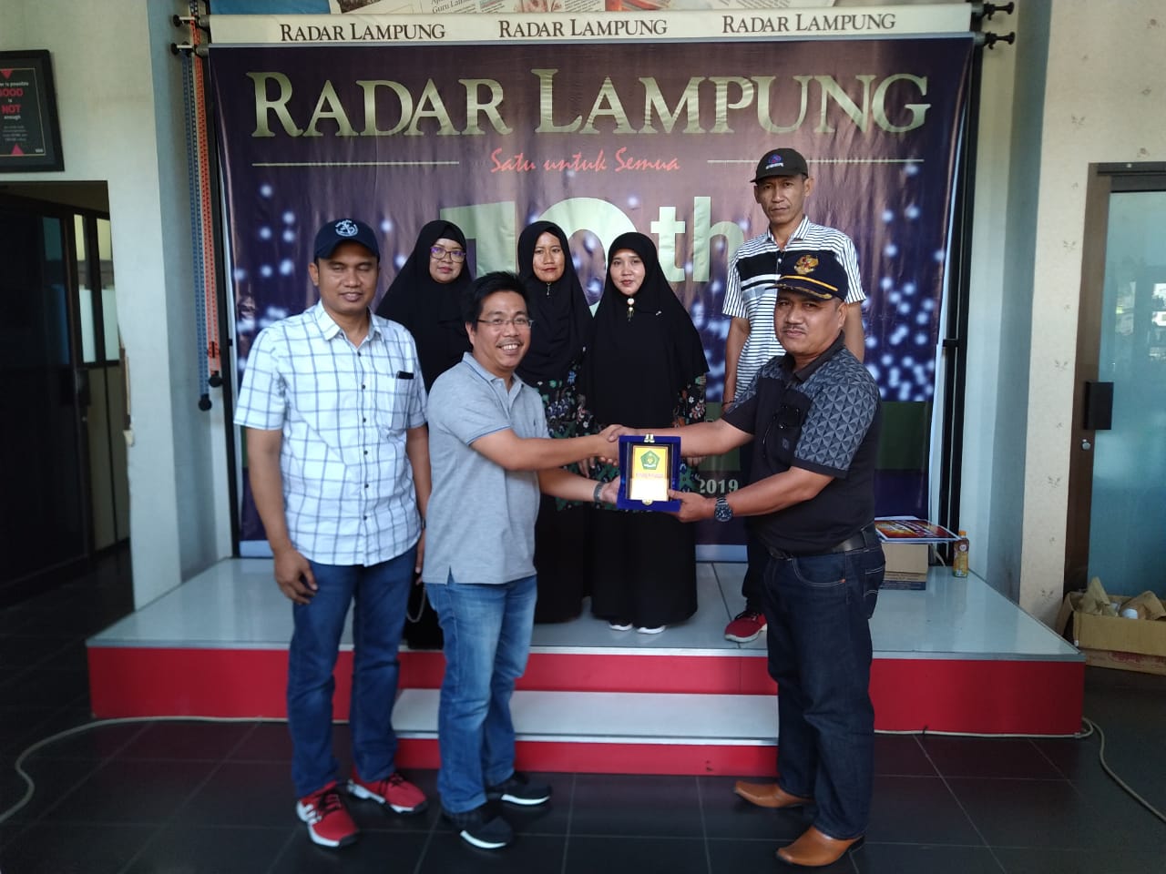 MAN 1 Tanggamus Belajar Jurnalistik ke Radar Lampung