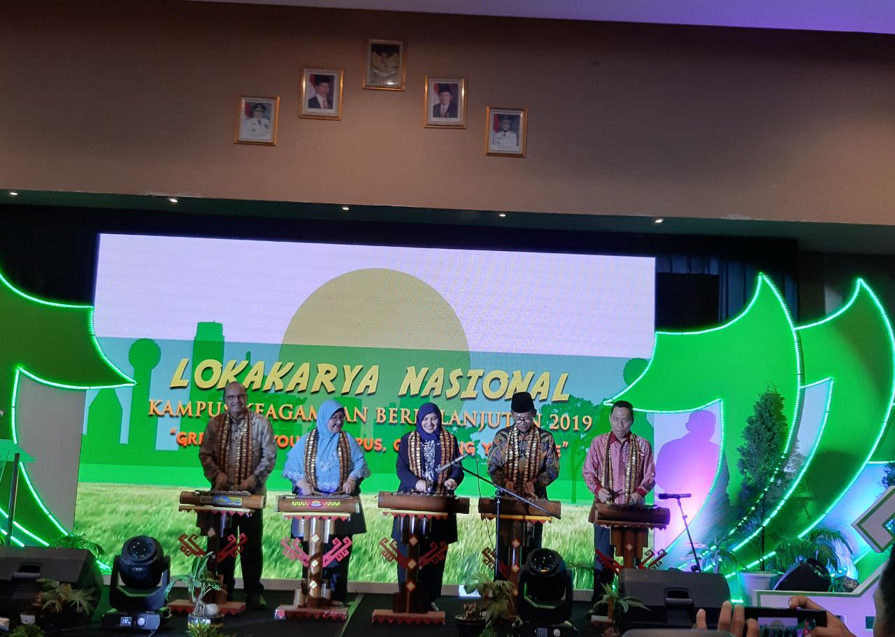 Resmi Dibuka, UIN Raden Intan Lampung Tuan Rumah Lokakarya Nasional Kampus Hijau
