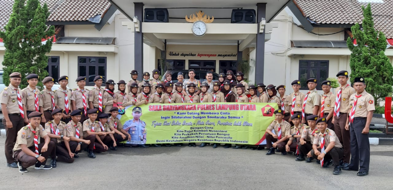 Polres Lampura Berangkatkan 40 Peserta Pertikara