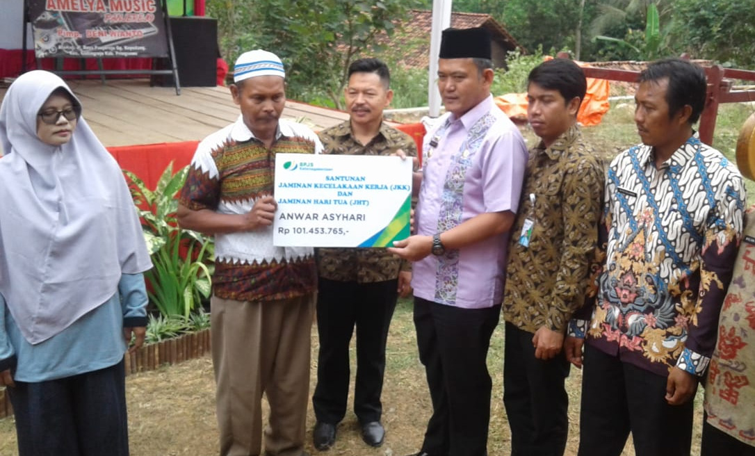 BPJS Ketenagakerjaan Launching Pekon Sadar Jamsostek