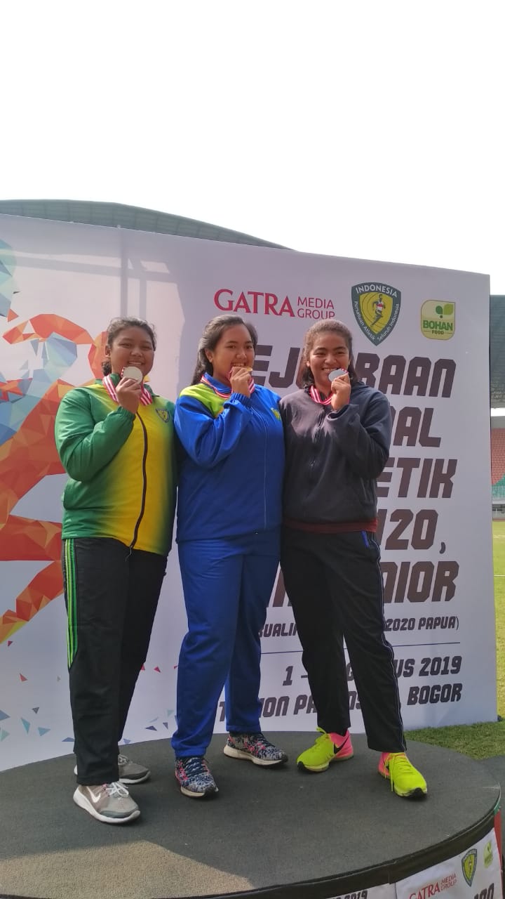 Lampung Raih 2 Emas 1 Perak di Kejurnas Atletik