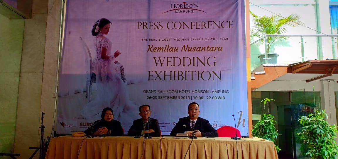 Tampilkan Empat Budaya, Wedding Exhibition Horison Lampung Libatkan 30 Vendor