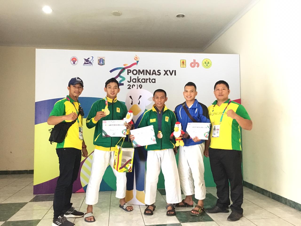 Pertandingan Pertama Pomnas XIV, Judo Lampung Raih 1 Emas dan 2 Perunggu