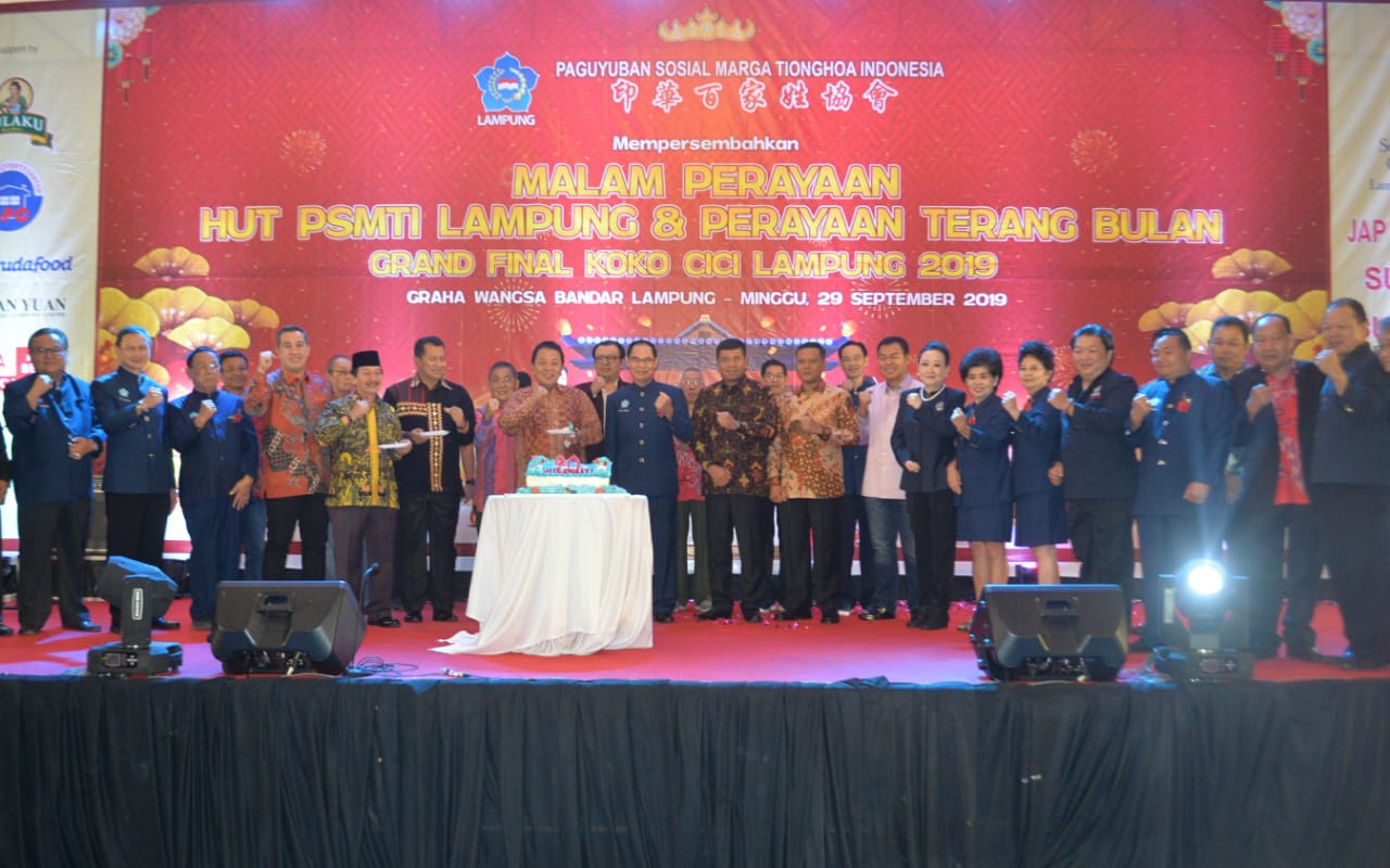 Rayakan HUT ke-20, PSMTI Lampung Dukung Program Pembangunan Segala Bidang