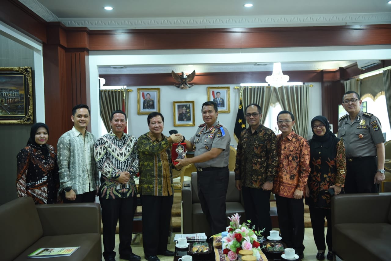 Kapolda Lampung Terima Kunjungan Rektor Universitas Teknokrat Indonesia