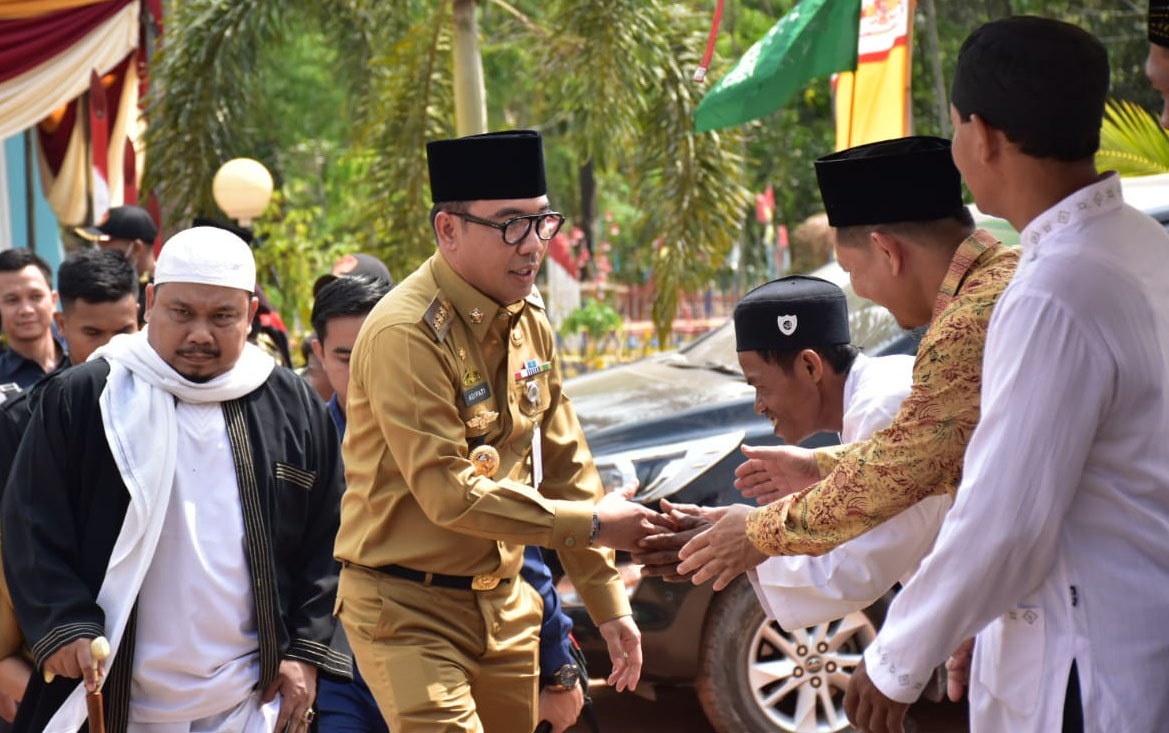 Raden Adipati Hadiri Istigasah HUT Ke-34 Kampung Sribasuki