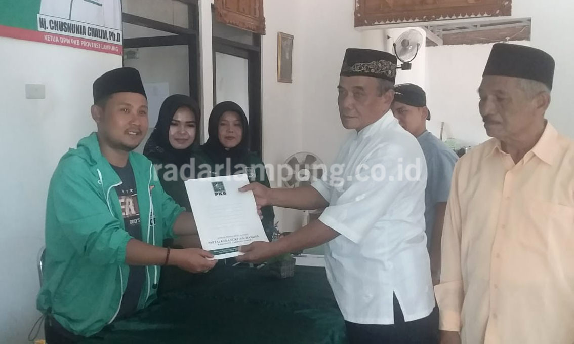 Kembali untuk Mengabdi, Dawam Daftar di Penjaringan PKB Lamtim