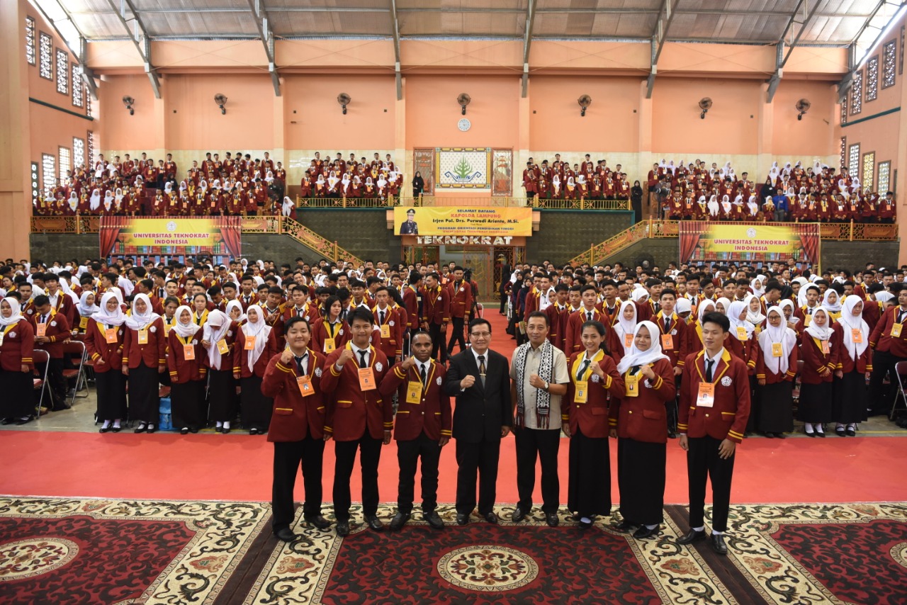 Cegah Radikalisme di Kampus, Polda Lampung Isi Kuliah Umum Propti Teknokrat
