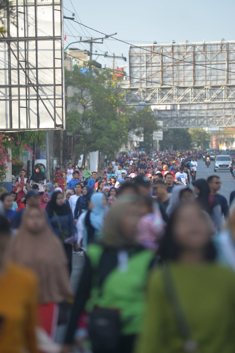 Rayakan HSN 2019, Ribuan Peserta Meriahkan Jalan Sehat Statistik