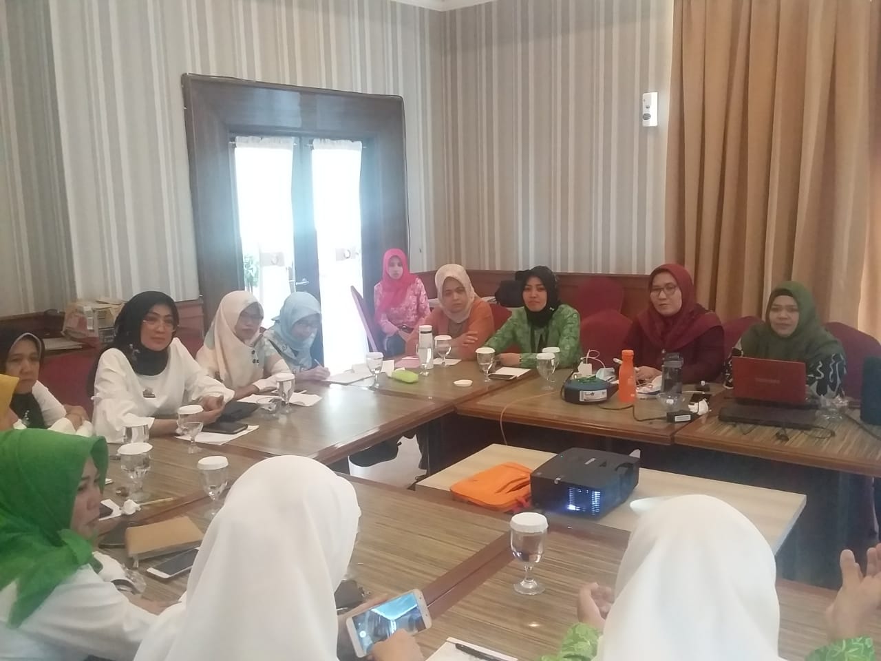 Fatayat NU dan Diskes Lampung Gelar Rapat, Matangkan Persiapan Orientasi Germas Pencegahan Stunting